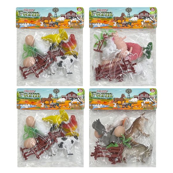 Blister Animales de Granja - Caja de 72 uds.