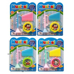 Blister Instrumentos Musicales de Juguete - Caja de 72 uds.