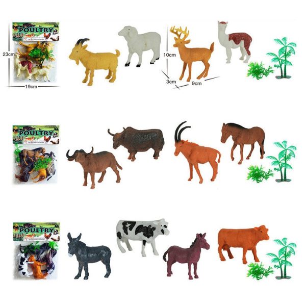 Blister 4 Animales Surtidos - Caja de 72 uds.