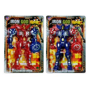 Blister Robot de 2 Colores de Juguete con Luz - Caja de 72 uds.